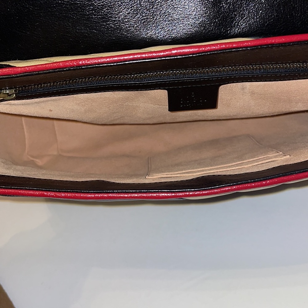 Gucci Calfskin Marmont Hard to fine Quilted bag - Picture 7 of 13